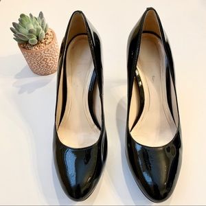 Cole Haan Black Patent Leather Formal Heels Sz 8.5
